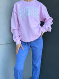 Varsity Floral Nurse Sweatshirt