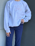 Trust Me I’m a Nurse Embroidered Doodle Crewneck